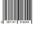 Barcode Image for UPC code 0051141918044