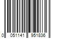 Barcode Image for UPC code 0051141951836