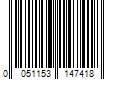 Barcode Image for UPC code 0051153147418