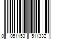 Barcode Image for UPC code 0051153511332