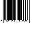 Barcode Image for UPC code 0051153710360