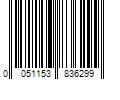 Barcode Image for UPC code 0051153836299