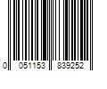 Barcode Image for UPC code 0051153839252