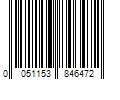 Barcode Image for UPC code 0051153846472