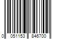 Barcode Image for UPC code 0051153846700