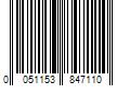 Barcode Image for UPC code 0051153847110