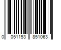 Barcode Image for UPC code 0051153851063