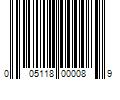 Barcode Image for UPC code 005118000089