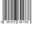 Barcode Image for UPC code 0051218641738