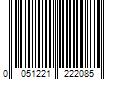 Barcode Image for UPC code 0051221222085