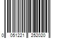 Barcode Image for UPC code 0051221252020