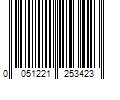 Barcode Image for UPC code 0051221253423