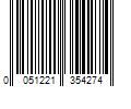 Barcode Image for UPC code 0051221354274