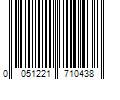 Barcode Image for UPC code 0051221710438