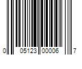 Barcode Image for UPC code 005123000067