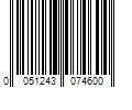 Barcode Image for UPC code 0051243074600