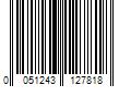 Barcode Image for UPC code 0051243127818