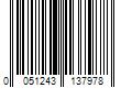 Barcode Image for UPC code 0051243137978