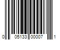 Barcode Image for UPC code 005133000071