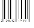 Barcode Image for UPC code 0051342174348