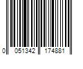 Barcode Image for UPC code 0051342174881