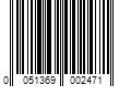 Barcode Image for UPC code 0051369002471