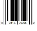 Barcode Image for UPC code 005137000060