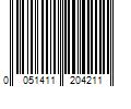 Barcode Image for UPC code 0051411204211