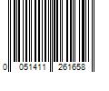 Barcode Image for UPC code 0051411261658