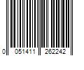 Barcode Image for UPC code 0051411262242