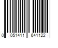 Barcode Image for UPC code 0051411641122