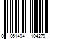 Barcode Image for UPC code 0051494104279