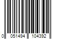 Barcode Image for UPC code 0051494104392