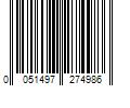 Barcode Image for UPC code 0051497274986