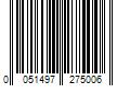 Barcode Image for UPC code 0051497275006