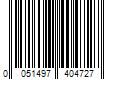 Barcode Image for UPC code 0051497404727