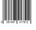 Barcode Image for UPC code 0051497417512