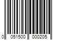 Barcode Image for UPC code 0051500000205