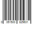 Barcode Image for UPC code 0051500825631