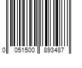 Barcode Image for UPC code 0051500893487