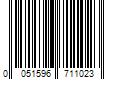 Barcode Image for UPC code 0051596711023