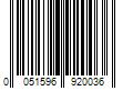 Barcode Image for UPC code 0051596920036