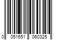 Barcode Image for UPC code 0051651060325