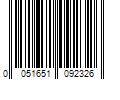 Barcode Image for UPC code 0051651092326