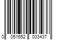 Barcode Image for UPC code 0051652003437