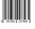 Barcode Image for UPC code 0051652007565