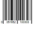 Barcode Image for UPC code 0051652100303