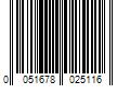 Barcode Image for UPC code 0051678025116