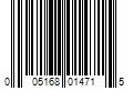 Barcode Image for UPC code 005168014715