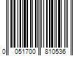 Barcode Image for UPC code 0051700810536